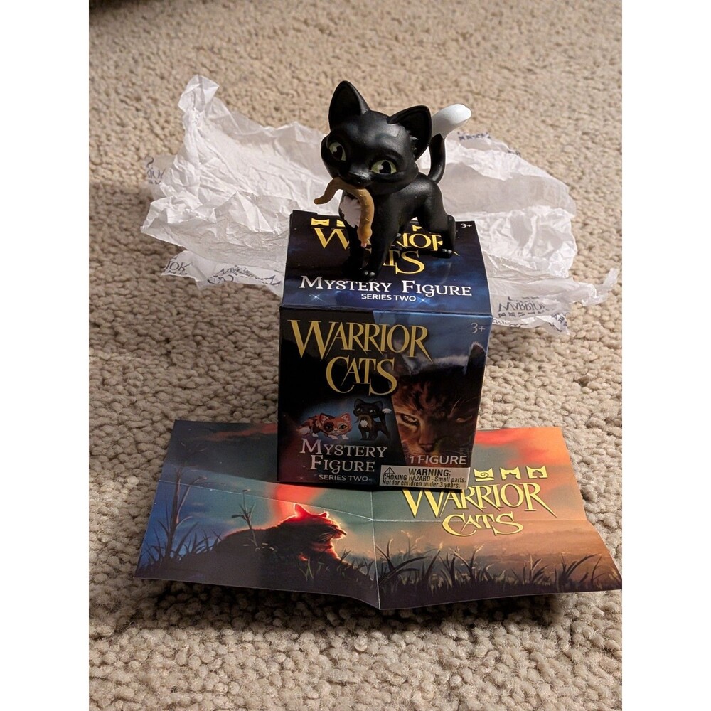 Warrior Cats Mystery Figure Series Two Ravenpaw New Opened Box